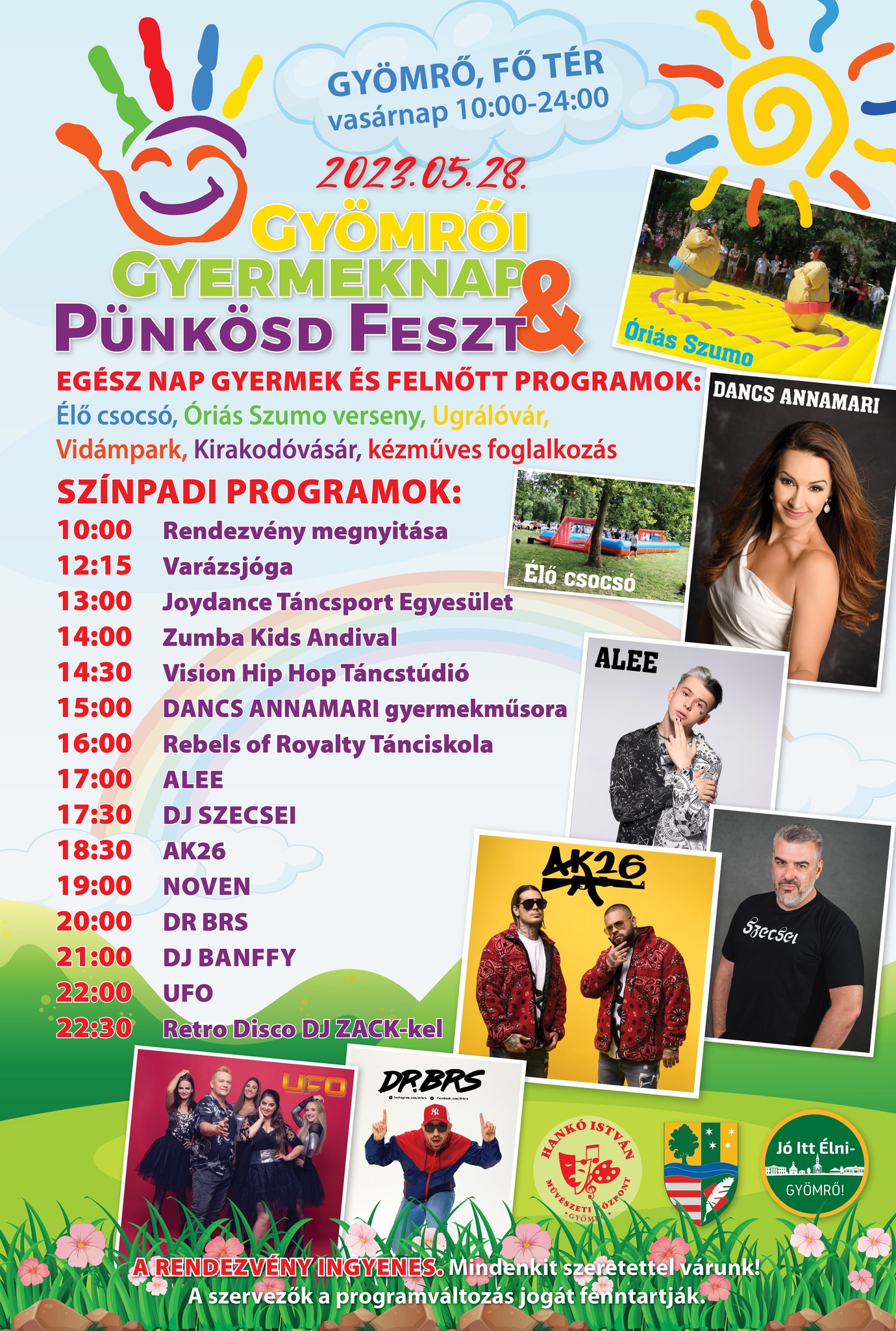 Gyömrői gyermeknap & Pünkösd Feszt