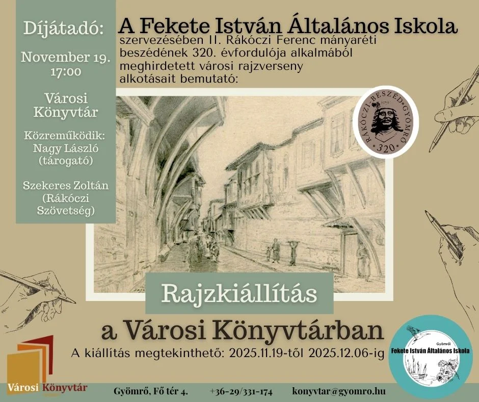 Rajzpályázat kiállítás face